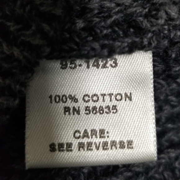 Cabela's Cable Knit Sweater Vest. Pullover 1/4 Zip. Heavyweight. Men's Large. - Picture 6 of 6